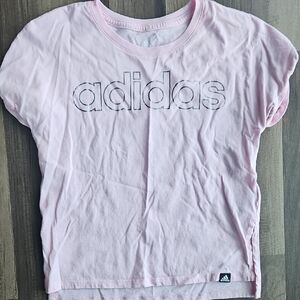 Adidas Pink Short Sleeve Tee Vibrant Style
